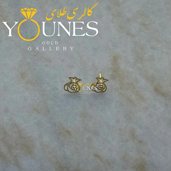 گوشواره طلا انار میخی